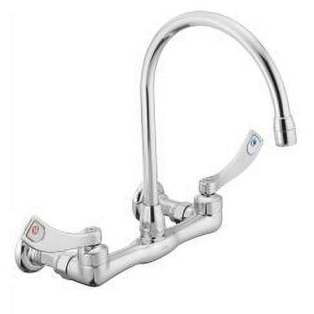 Moen M-DURA Chrome Two-Handle Utility Faucet