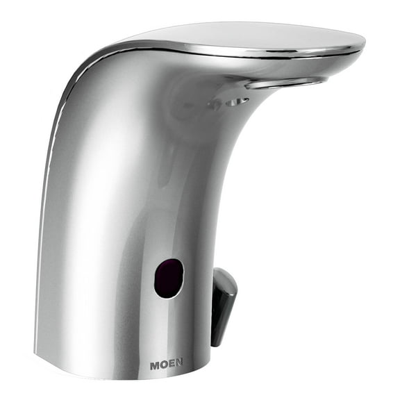 Moen M-POWER Chrome One-Handle Sensor-Operated Lavatory Faucet