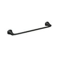 thumbnail image 1 of Moen MY8718BL Lindor Towel Bar, Matte Black, 1 of 2