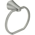 thumbnail image 1 of Moen MY8786BN Lindor Spot resist brushed nickel towel ring Brushed Nickel, 1 of 1