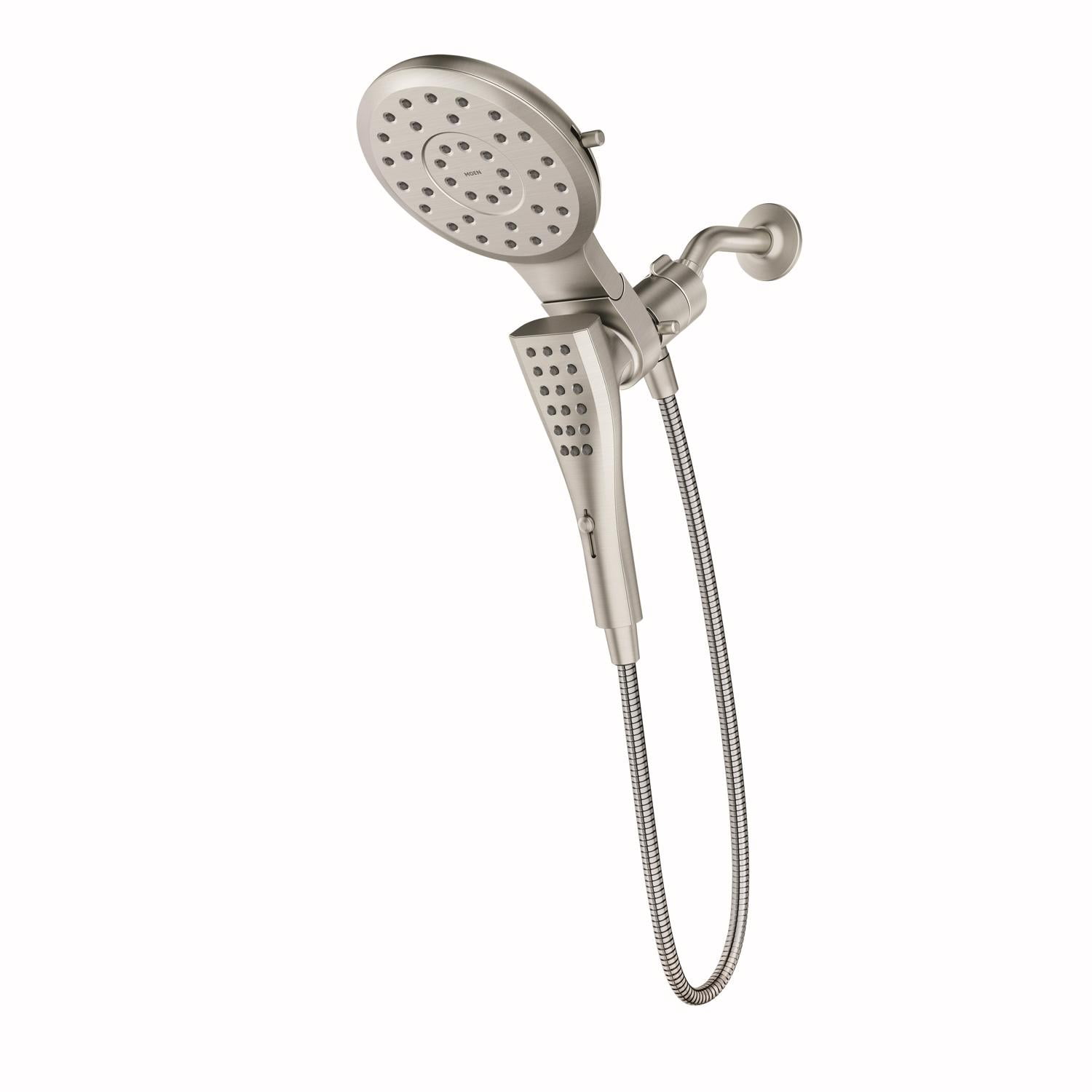 Moen Brushed Nickel 8-Setting Rain and Handheld Showerhead Combo