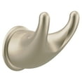 thumbnail image 1 of Moen Mason Satin Nickel Double Robe Hook, 1 of 4