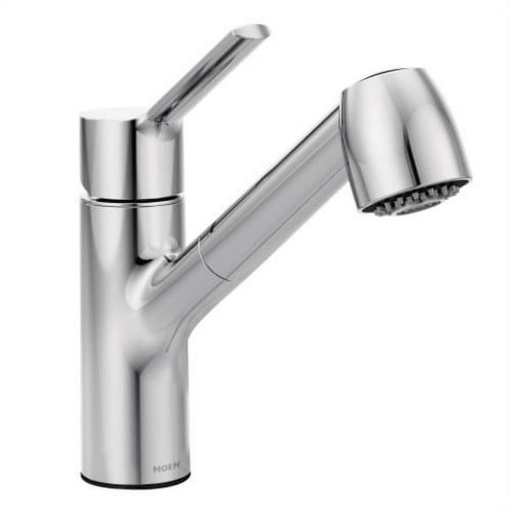 Moen Method Chrome One-Handle Pullout Kitchen Faucet