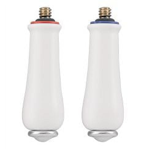 Moen Monticello Porcelain/Chrome Replacement Handle Knob Insert