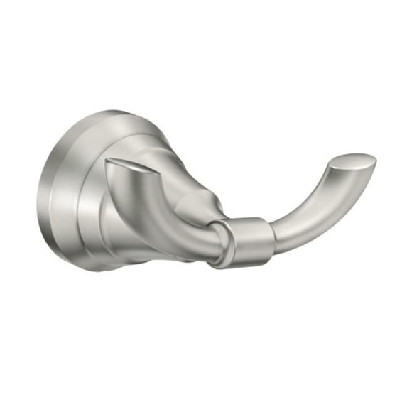 Moen My0303 Double Robe Hook - Nickel