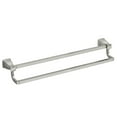thumbnail image 1 of Moen Hensley 24 in. Double Towel Bar with Press and Mark in Brushed Nickel, 1 of 6