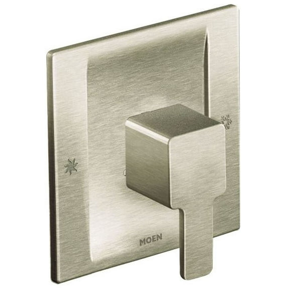 Moen Nickel Manual 2-Modes 1-Handle Shower Valve Trim