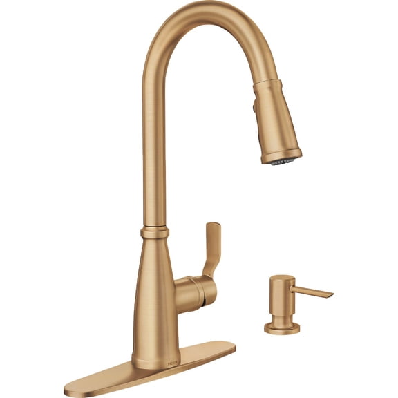 Moen Nolia Bronzed Gold Pull Down Sink Side Spray