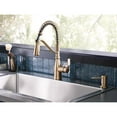 thumbnail image 1 of Moen Nolia One Handle Bronzed Gold Pull-Down Kitchen Faucet, 1 of 10
