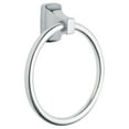 thumbnail image 1 of Moen 2860 Contemporary Donner Towel Ring, Chrome, 1 of 7