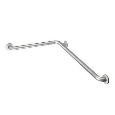 Moen Peened 24" L-Shaped Grab Bar