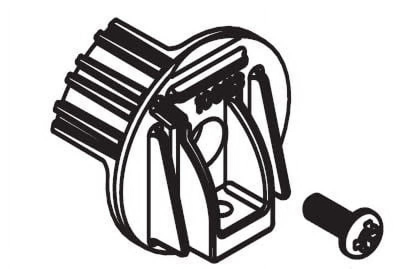 Moen Black Plastic Faucet Handle Adapter Kit