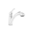 Moen Renzo One Handle Chrome Pull Out Kitchen Faucet
