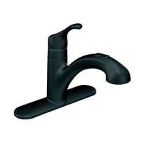 Moen Rothbury One-Handle Bathroom Faucet - Low Arc Spout In Oil Rubbed Bronze