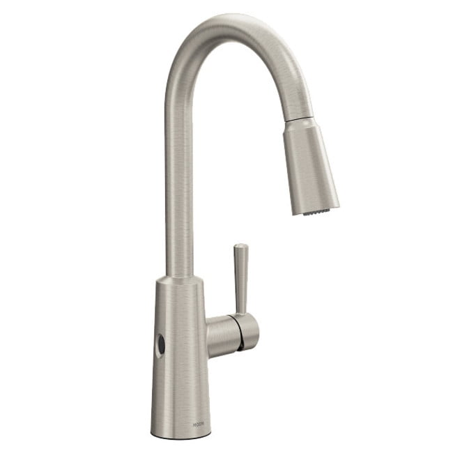 Stainless Steel Touchless Pull Down Kitchen Faucet with Spray