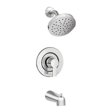 Moen Rinza Posi-Temp 1-Handle Lever Tub & Shower Faucet, Chrome 82628