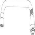 thumbnail image 1 of Moen S0006 8" Double Bend Spout From The M-Dura Collection - Chrome, 1 of 1