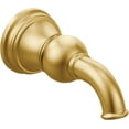 thumbnail image 1 of Moen S12105 Metal Gold 7-1/2 in Non-Diverting Tub Spout Faucet, 1 of 1