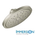 thumbnail image 1 of Moen S176BN Fina 7" Single Function Rainfall Shower Head Brushed Nickel, 1 of 4