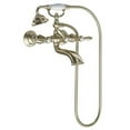 thumbnail image 1 of Moen S22110 Weymouth Floor Mounted Clawfoot Tub Filler - Nickel, 1 of 7