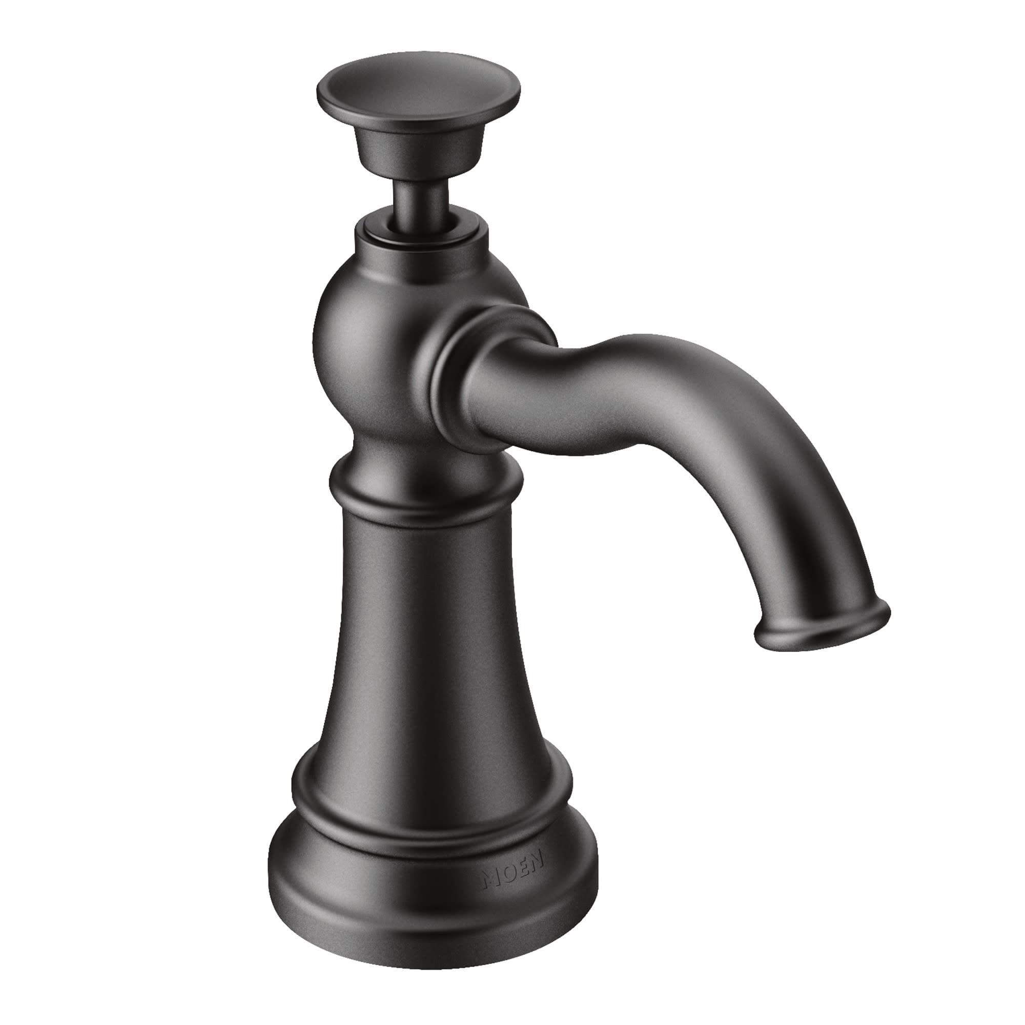 Moen S3945 Traditional Deck Mounted Soap Dispenser - Black