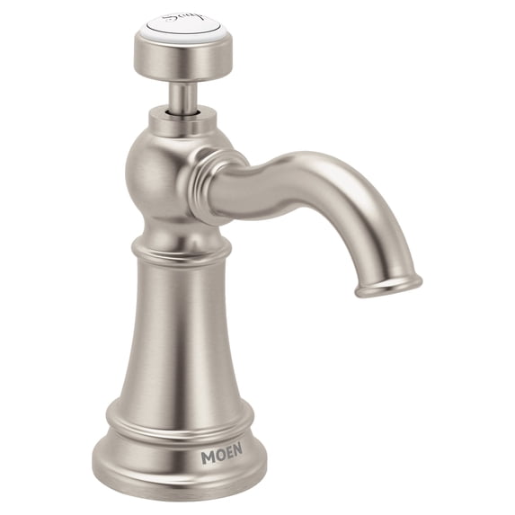 Moen S3949SRS Weymouth Deck Mounted Soap Dispenser - Spot Resist Stainless
