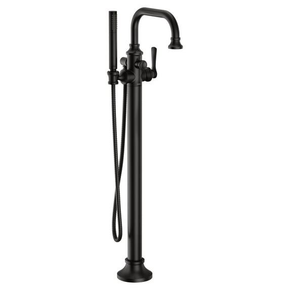 Moen S44507 Colinet Floor Mounted Tub Filler - Black