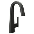 thumbnail image 1 of Moen S55005BL Nio Single Handle Bar Faucet in Matte Black, 1 of 7
