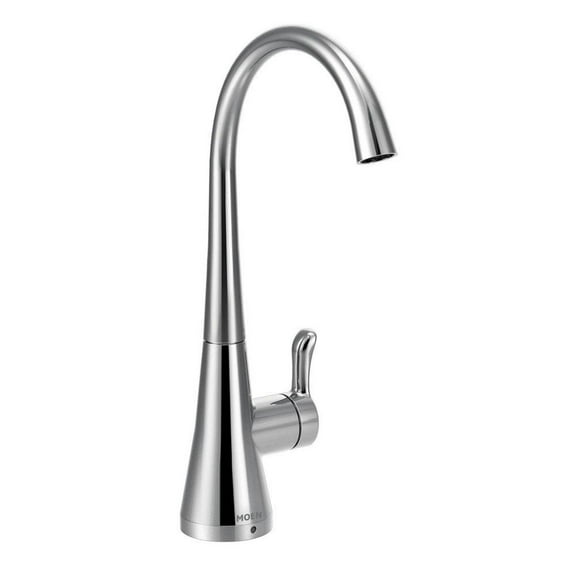 Moen Chrome Sip Transitional Cold Water Kitchen Beverage Faucet with Optional Filtration System, S5520