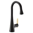 thumbnail image 1 of Moen S6235BL Colinet Single Handle Pull Down Bar Faucet, 1 of 7