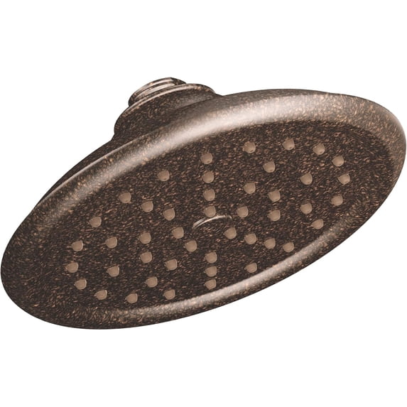 Moen S6310EPORB ExactTemp 7" Eco-Performance Single Function Rainshower Showerhead with Immersion Technology, Oil Rubbed Bronze