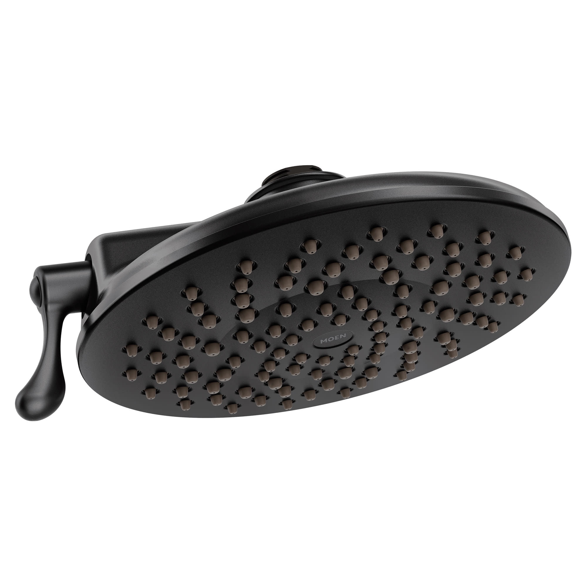 Matte Black Adjustable Wall Mounted Rain Shower Head