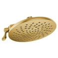 thumbnail image 1 of Brushed gold two-function 8" diameter spray head rainshower, 1 of 7