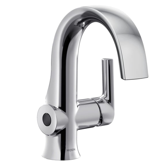 Moen S6910EW Doux 1.2 GPM Single Hole Bathroom Faucet - Chrome