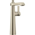 thumbnail image 1 of Moen S6982 Flara 1.2 GPM Single Hole Vessel Bathroom Faucet - Nickel, 1 of 5