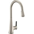 thumbnail image 1 of Moen S7235SRS Sinema Single Handle Pull Down Kitchen Faucet in Spot Resist Stainless, 1 of 5