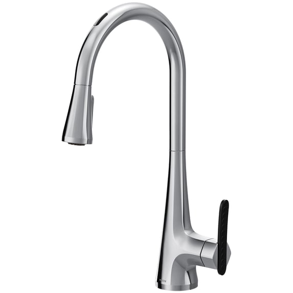 Moen S7235EV Chrome Smart Single Hole Pull Down Kitchen Faucet