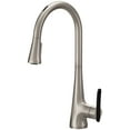 thumbnail image 1 of Moen S7235EVSRS Sinema Single Handle Pull Down Touchless Kitchen Faucet with Voice Activation in Spot Resist Stainless, 1 of 7