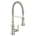 thumbnail image 1 of Moen S73104SRS Weymouth Single Handle Pull Down Kitchen Faucet in Spot Resist Stainless, 1 of 7