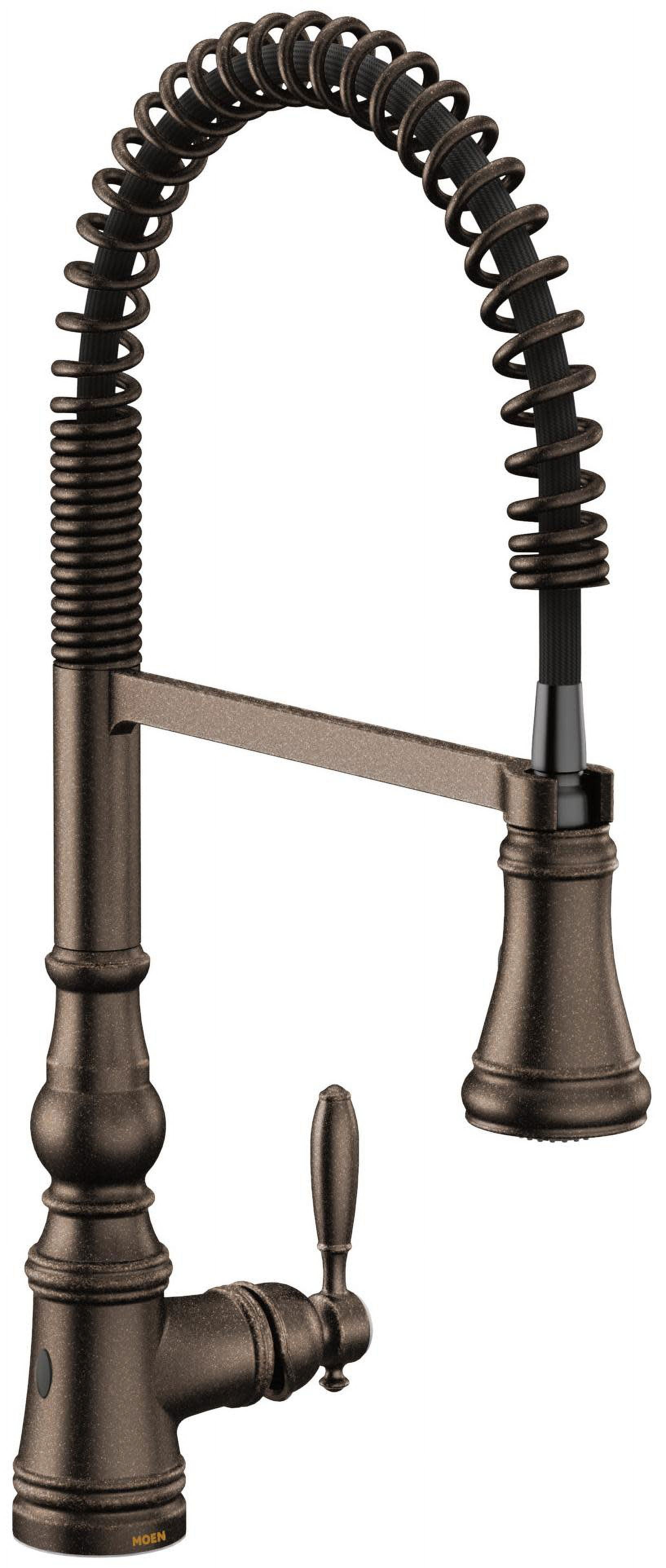 Bronze MotionSense Wave Single Handle Pull-Down Kitchen Faucet