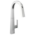 thumbnail image 1 of Moen S75005ev Nio Smart Faucet 1.5 GPM Single Hole Pull Down Kitchen Faucet - Chrome, 1 of 7
