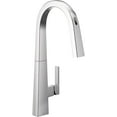 thumbnail image 1 of Moen Nio Chrome Smart Faucet Touchless Pull-Down Sprayer Kitchen Faucet with Voice and Motion Control, S75005EV2C, 1 of 5
