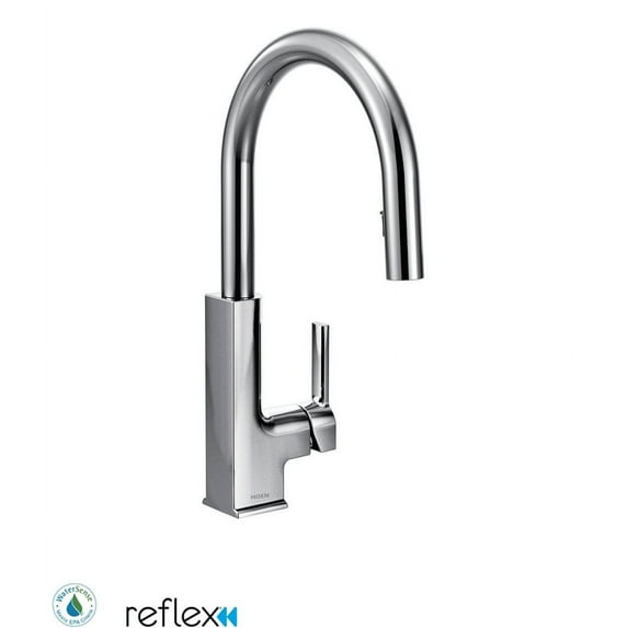 Moen STo Chrome One-Handle Pulldown Kitchen Faucet