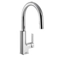 thumbnail image 1 of Moen STo Chrome One-Handle Pulldown Kitchen Faucet, 1 of 7