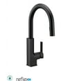 thumbnail image 1 of Moen STo Matte Black One-Handle Pulldown Kitchen Faucet, 1 of 7