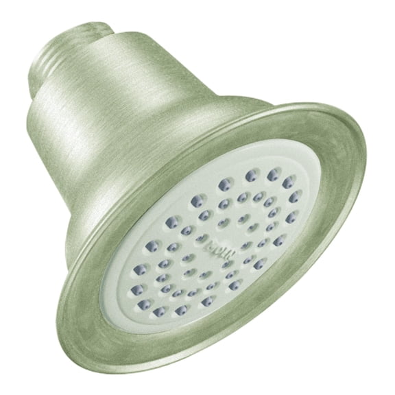 Moen Eco-Performance One-Function Shower Head, Brushed Nickel