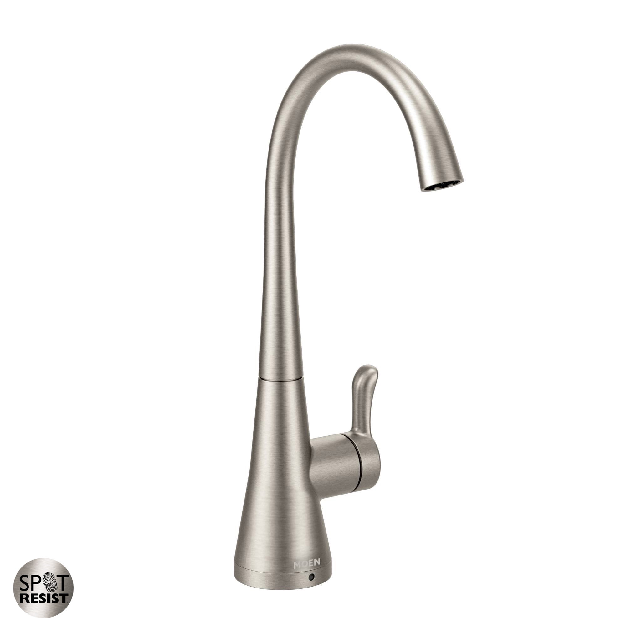 Stainless Steel High-Arc Cold Water Dispenser Faucet