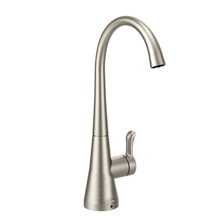 Moen Spot Resist Stainless Sip Transitional Cold Water Kitchen Beverage Faucet with Optional Filtration System