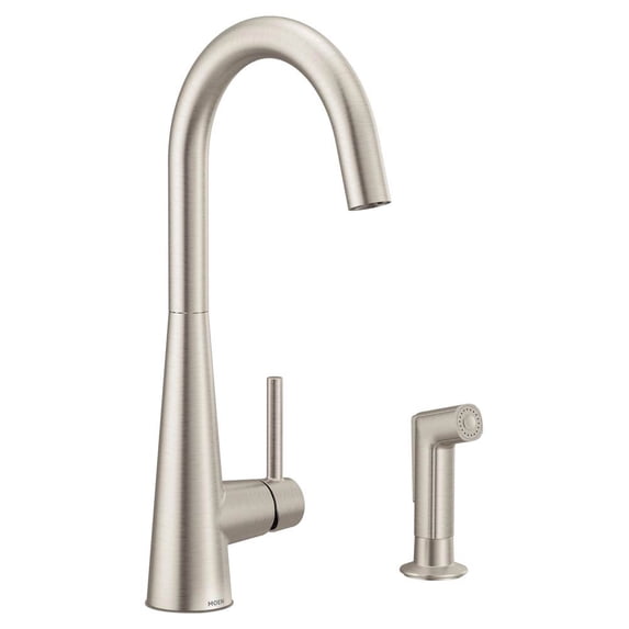 Moen 7870SRS Spot Resist Stainless One-Handle Kitchen Faucet