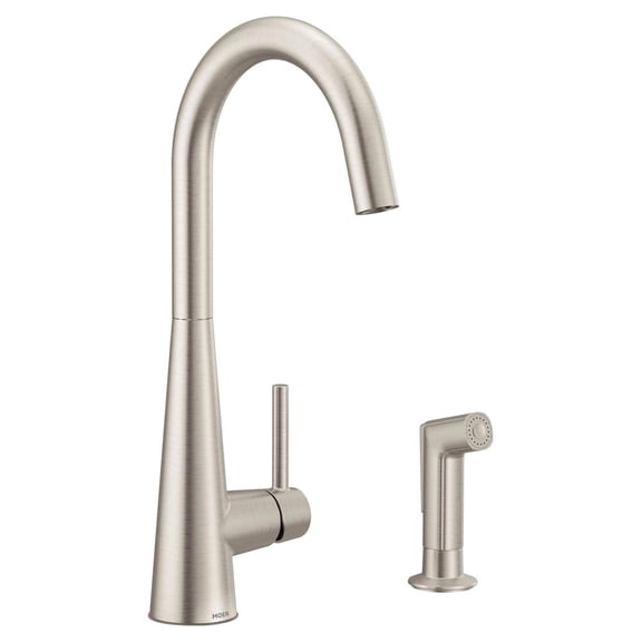 Moen 7870SRS Spot Resist Stainless One-Handle Kitchen Faucet
